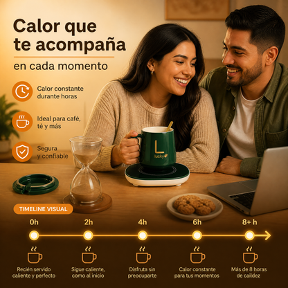 Calentador de Tazas Inteligente con Base Térmica