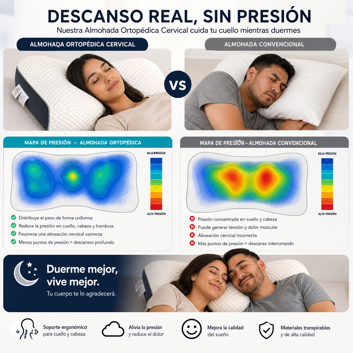 Almohada Cervical