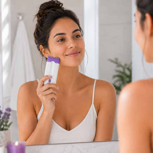Depiladora Facial Inalámbrica de Precisión