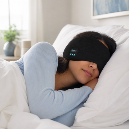 Máscara de Sueño Inteligente con Sonido Envolvente